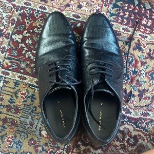 Zara black dress shoe